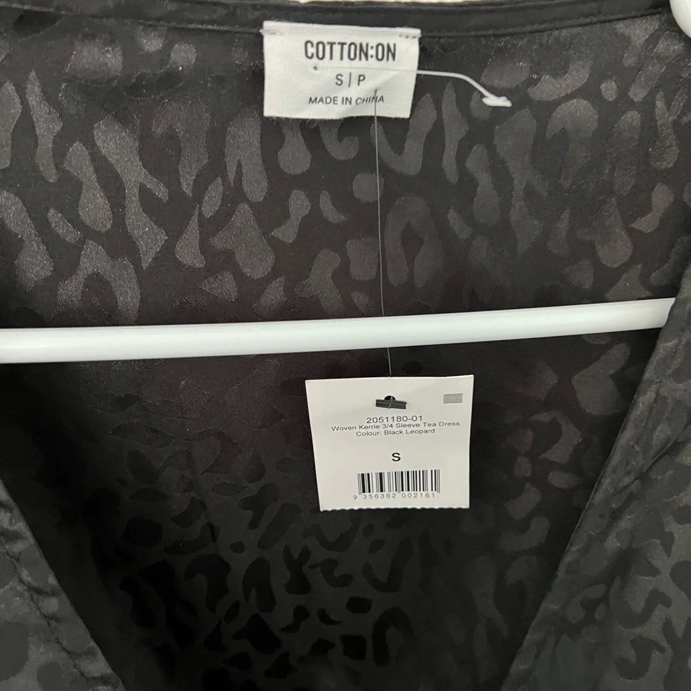 NWT Cotton:On Leopard print Dress - Picture 6 of 7